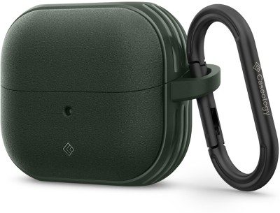 Caseology Plastic Press and Release Earbuds Case For Galaxy Buds 3 / Buds 3 Pro(Midnight Green)