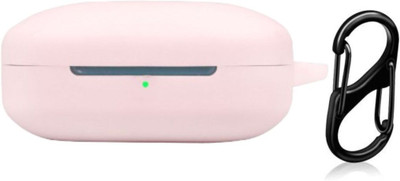 Auronix Silicone Press and Release Earbuds Case For Silicone Case Cover for Oneplus buds 3 Case(Pink)