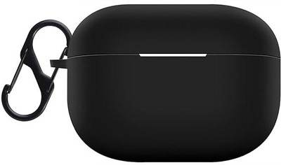 Aniex Silicone Press and Release Earbuds Case For Realme T310 case shape(Soft Silicone Cover for Realmee T310, Black)