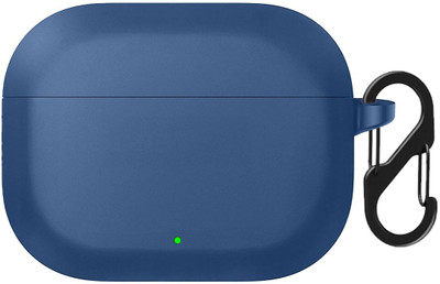 Auronix Silicone Press and Release Earbuds Case For Silicone Case Cover For Onepluss Nord 3R, Case cover for Nord 3R(Blue S)