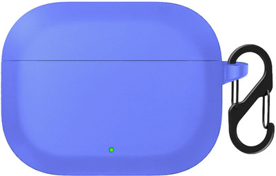 WELCROS Silicone Press and Release Earbuds Case For OnePlus Nord Buds 3r(Aura blue)