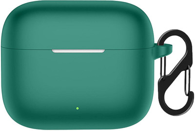 Auronix Silicone Press and Release Earbuds Case For Silicone Case Cover For OPPOO Enco Buds 3 Pro (2025)(Green)