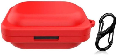 Auronix Silicone Press and Release Earbuds Case For Silicone Case Cover for Nothingg Ear (a)2024(Red)