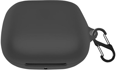 KANSOL Silicone Velcro Earbuds Case For Beats Powerbeats pro 2(Black)