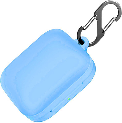 WELFO Silicone Press and Release Earbuds Case For Oneplus Buds 3(Case Cover for OnePluss Buds 3 Skyblue)