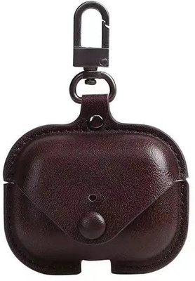 Colorcase Silicone Press and Release Headphone Case For Boat Airdopes 161 Pro, Boat Airdopes 161 Pro(Dark Brown)