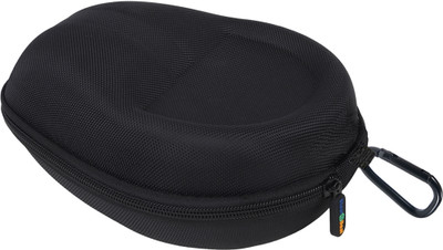 Flipkart SmartBuy Nylon Zipper Headphone Case For Universal(Black)