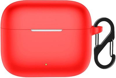 Torikoi Silicone Press and Release Earbuds Case For Oppo Enco Buds 3 Pro(Red)