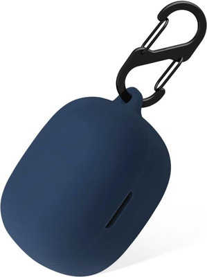 KANSOL Silicone Velcro Earbuds Case For Anker Soundcore R50i / P25i(Blue)