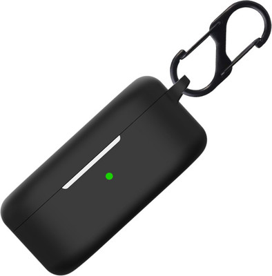 WELFO Silicone Press and Release Earbuds Case For Oneplus Nord Buds 2R(Silicone Case Cover for One-Plus Nord Buds 2r Black)