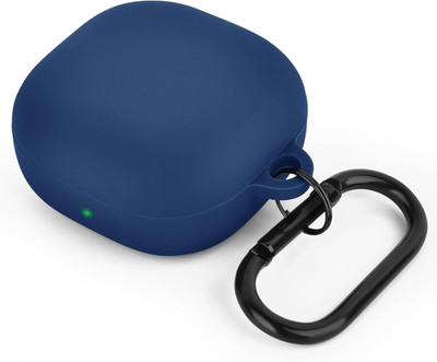 Leiox Silicone Press and Release Earbuds Case For Samsung galaxy Buds 2, Samsung galaxy Buds Live, Samsung galaxy Buds Pro,Buds 2 Pro(Blue)