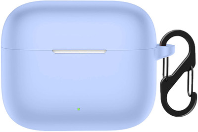 REIOX Silicone Press and Release Earbuds Case For OPPO Enco Buds 3 Pro Silicone Case Cover(Sky Blue)