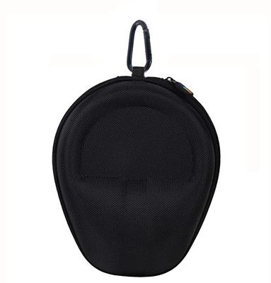 StealODeal Polyester Zipper Headphone Case For Universal(black)