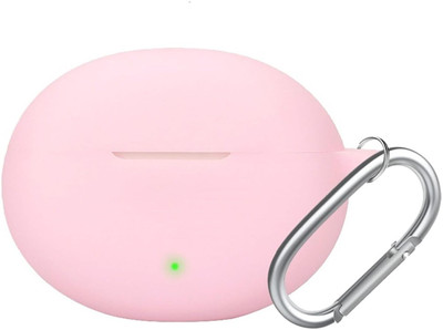 Auronix Silicone Press and Release Earbuds Case For Silicone Case Cover For Onepluss Nord 3 Pro, Nord Buds 3, Onepluss Buds Pro 3(Pink R)