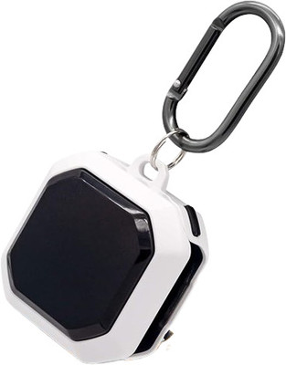 KHR Plastic Press and Release Headphone Pouch For Samsung Galaxy Buds(For Samsung Galaxy Buds Pro/Galaxy Buds Live/Galaxy Buds 2 Case White)