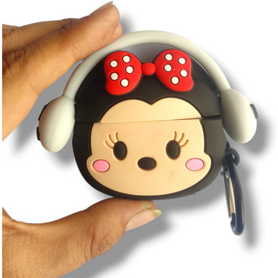 YSTIFYRA Silicone Pull String Headphone Case For Apple Airpods 2nd Generation(Cute Minnie Red Bow FOR APPLE AIRPODS PRO & PRO 2nd Generation Model)
