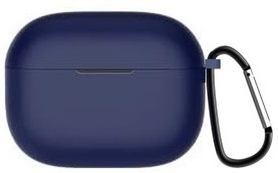 KHR Silicone Press and Release Headphone Case For Realme Buds T300(Blue Case)