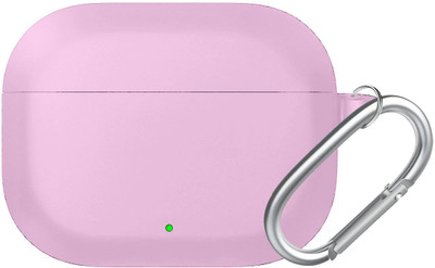 Auronix Silicone Press and Release Earbuds Case For Silicone Case Cover For Onepluss Nord 3R, Case cover for Nord 3R(Pink)