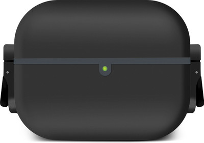 Gripp Silicone Press and Release Headphone Case For Apple AirPods Pro (1st Generation)(Black)