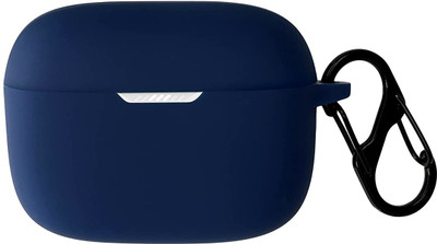 capo Silicone Velcro Headphone Case For JBL Tune 130NC�(Navy Blue)