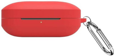 Leiox Silicone Press and Release Earbuds Case For One plus Buds 3(Red)