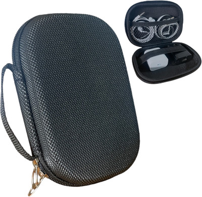 IRONFIX Polypropylene Zipper Headphone Case For Universal(black)