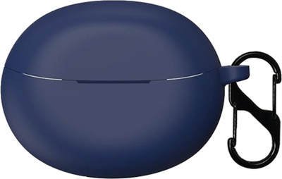 KANSOL Silicone Velcro Earbuds Case For Oppo Enco Air 2(Blue)