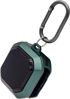 KHR Plastic Press and Release Headphone Pouch For Samsung Galaxy Buds(For Samsung Galaxy Buds Pro/Galaxy Buds Live/Galaxy Buds 2 Case Green)