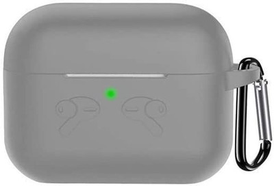 ZAGART Silicone Press and Release Headphone Case For Apple Airpods Pro 2nd Generation(for Airpods Pro 2nd Soft Silicone Shock-Absorbing Protective Grey)