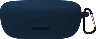 J Silicone Press and Release Headphone Case For Universal(Dark Blue)