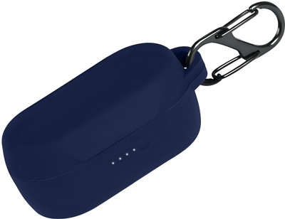 capo Silicone Velcro Headphone Case For Skullcandy Sesh Evo(Blue)