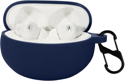 KANSOL Silicone Velcro Earbuds Case For Oppo Enco Air 2 Pro(Blue)