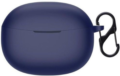 Leiox Silicone Press and Release Earbuds Case For Vivo TWS 3e Buds / iiQOO TWS 1e Buds(Blue)