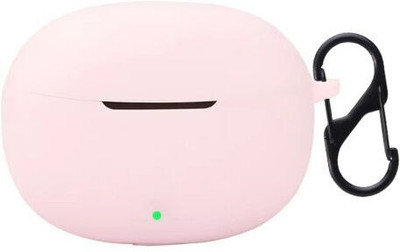 Leiox Silicone Press and Release Earbuds Case For Vivo TWS 3e Buds / iiQOO TWS 1e Buds(Pink)