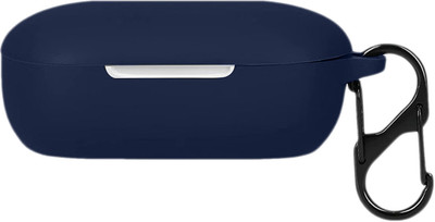 KANSOL Silicone Velcro Earbuds Case For Oneplus Buds Z2 TWS(Blue)