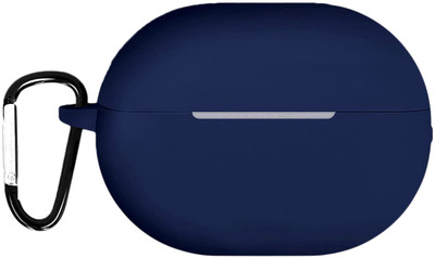 KANSOL Silicone Velcro Earbuds Case For Huawei Freebuds Pro(Blue)