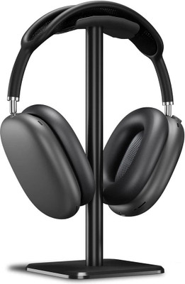 OIVO INDIA Black Headset Holder with Aluminum Supporting Bar (No Headphone) Headphone Stand(Black Pack of 1)