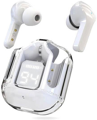 Hespa Wireless Ultrapods Max Earbuds – TWS, LED Display, Mic, for iPhone & Android Bluetooth Gaming(Multicolor, True Wireless)