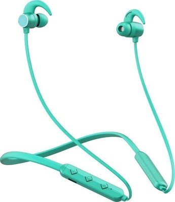 Qexle BT-255 Rock ENC Earphone With 48 Hour Playtime And Gaming Latency Mode FastCharg Bluetooth(Green, In the Ear)