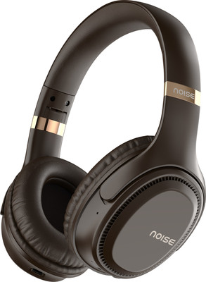Noise 3 / Airwave max 3,70 Hrs Playtime,ENC, Dual pairing & Ultra-low latency of 45ms Bluetooth(Dark Brown, On the Ear)
