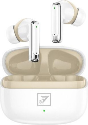 One7 ON TWS - 51 30 Hours Playtime True Wireless Earbuds ENC Noise Reduction Bluetooth(White, In the Ear)