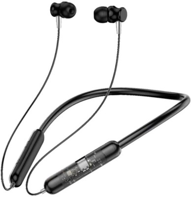 ULTADOR ULD-45 Dhamaka - 30 Hour Playtime Bluetooth Headphone Neckband Earphone (Black3) Bluetooth Headset(Black, In the Ear)