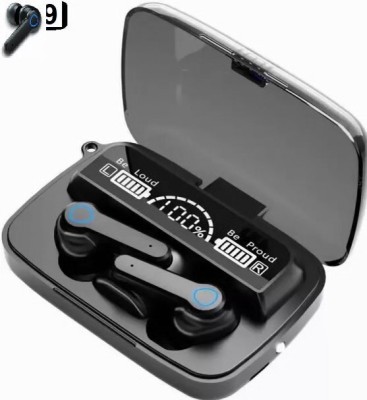 Mid Light M19 Wireless Earbuds Bluetooth headset ADVANCE ASAP Charge with Power Bank D411 Bluetooth(Black, True Wireless)