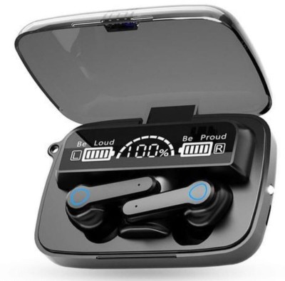 VPS G ENTERPRISE M19 Wireless Bluetooth and Heaphone, M10 Wireless Earbuds V5.1 Bluetooth 2200MAH Bluetooth Headset(Black, In the Ear)