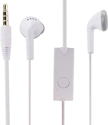 GENWARP Original Earphone EHS61 Deep Bass with No Cancellation Wired(White, In the Ear)