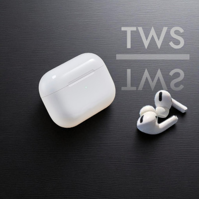 Acheron Bluetooth TWS Earbuds Charging Case, Touch Control & Noise Cancellation Bluetooth(White, AirBeatz X, In the Ear)