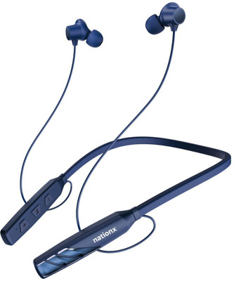 NationX WONDER-X NB-13 WIRELESS BLUETOOTH NECKBAND Bluetooth(Blue, In the Ear)
