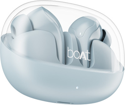 boAt Airdopes 311 Pro w/ 50 HRS Playback, ASAP Charge & Dual Mics ENx Technology Bluetooth Headset(Dusk Blue, True Wireless)
