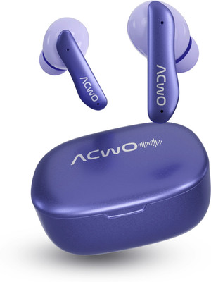ACwO DwOTS 111 Bluetooth without Mic(Irish Purple, True Wireless)