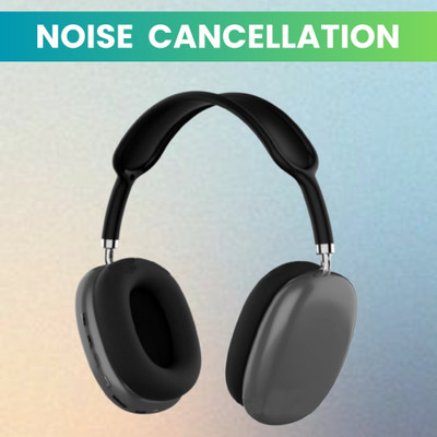 SACRO P9 Wireless (Portable Bluetooth Headphone) Over Ear Headphone Crystal SoundD19 Bluetooth(Multicolor, On the Ear)